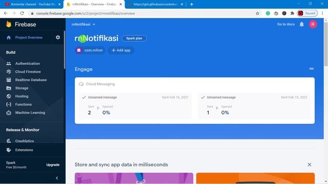 MUDAH! KIRIM NOTIFIKASI DARI FIREBASE KE DEVICE TERTENTU DENGAN PHP | Firebase Push Notification PH смотреть онлайн