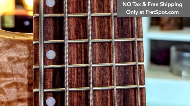 Roscoe SKB Standard Plus: Quilted Maple Top,  Indian Rosewood 33