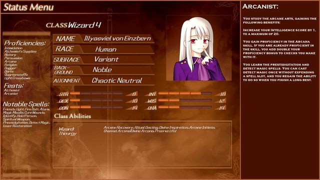 Building Illyasviel von Einzbern in Dungeons and Dragons (Fate/stay night Build for D&D 5e) смотреть онлайн