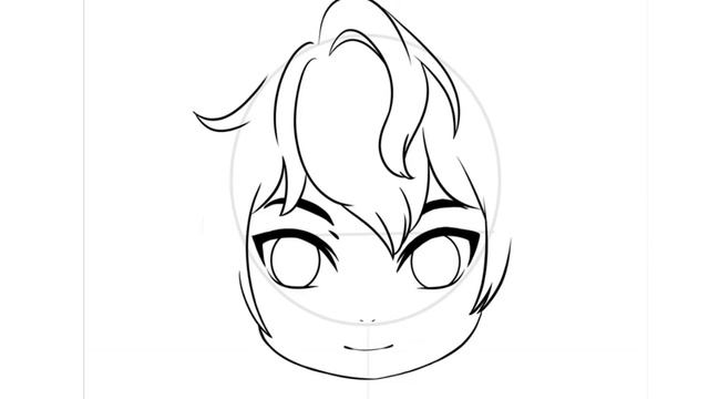 【Туториал】Chibi Drawing face Gacha life \\ Как нарисовать Чиби // Перерисовка персонажа смотреть онлайн
