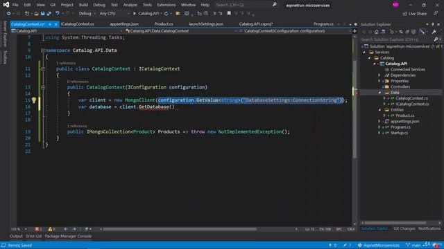20 Developing Data Layer Connect Mongo Docker Container from Catalog API смотреть онлайн