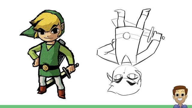 Artists Draw Video Game Characters Upside Down смотреть онлайн