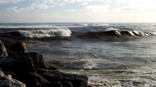 Big waves, Cobden NZ, Fuji HS20exr смотреть онлайн