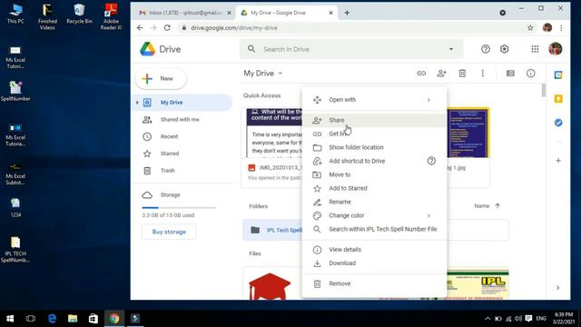 How to Google Drive Upload File and Create Folder in Tamil - YouTube смотреть онлайн