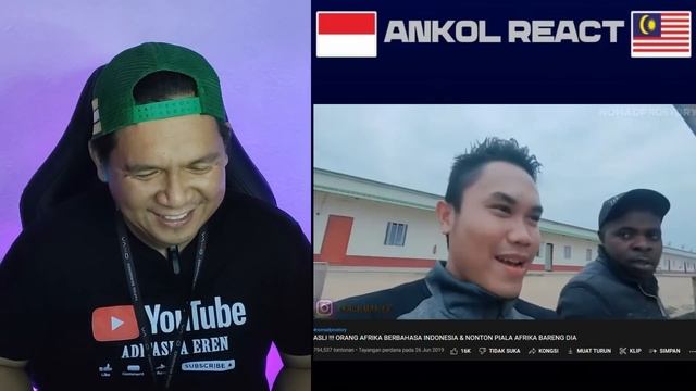 ASLI!! ORG AFRIKA BERBAHASA INDONESIA SUKA BANGET BELAJAR BHSA INDONESIA! ??REACT смотреть онлайн