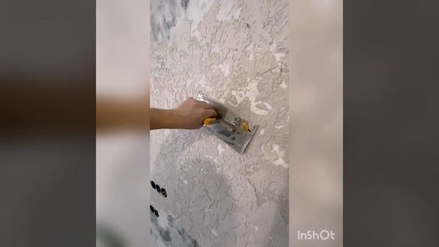 Декоротивная штукатурка гротто, своими руками...