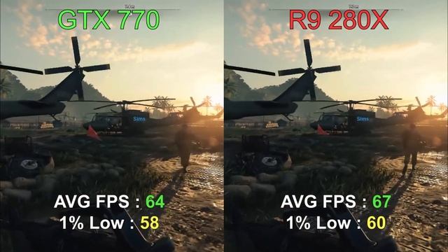 GTX 770 vs R9 280X - 8 Games Tested on 1080P - High Settings смотреть онлайн