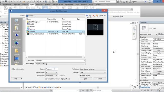 How to import AutoCAD file to Revit #full tamil tutorial #தமிழ் #Bala смотреть онлайн