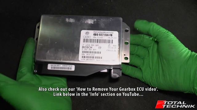 Gearbox ECU (TCM) Location - Audi A6 S6 RS6 - C5 - 1997 2005 - TOTAL TECHNIK смотреть онлайн