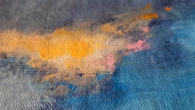 Картина маслом. Первые заморозки. Холст 100 х 70 см. смотреть онлайн