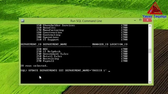 Rollback,Savepoint,Commit,Transaction IN ORACLE PART1 смотреть онлайн