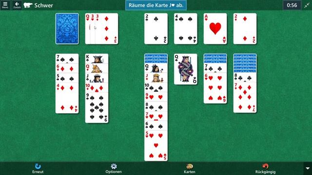 Two Game Tango Klondike - Hard #7 | Oct 18, 2020 | Goal: Clear the J♥ from the board смотреть онлайн