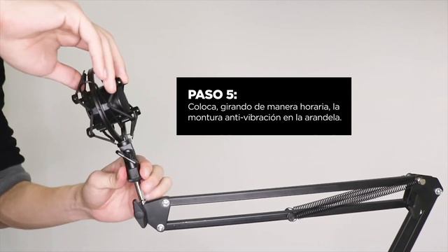 Instalación de micrófono condensador BM700 / BM800 (Español) смотреть онлайн