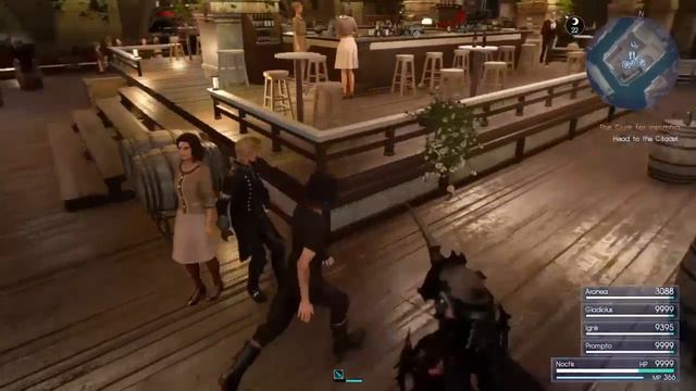 Final Fantasy XV | Altissa | Swimming Secret | How to Swim & Explore Future DLC Area смотреть онлайн