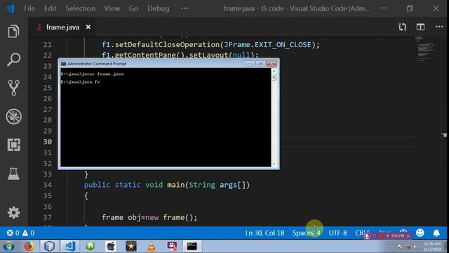 Lect 1.18 - JRadioButton in Java || Create using netbeans and VSCode || смотреть онлайн