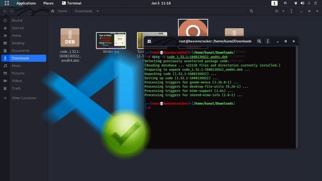 How to Install or Uninstall VS Code on Kali Linux | Explained In Hindi | Linux For Beginners смотреть онлайн