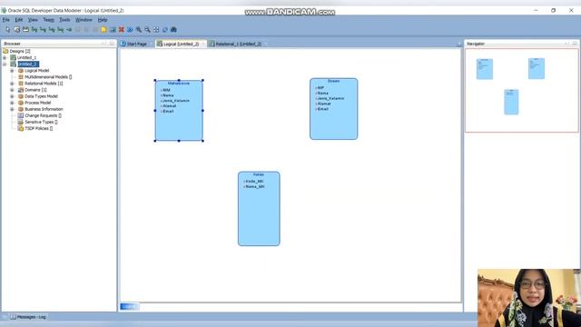 #BasisData2020EQuis1 Membangun ERD menggunakan SQL Developer Data Modeler смотреть онлайн