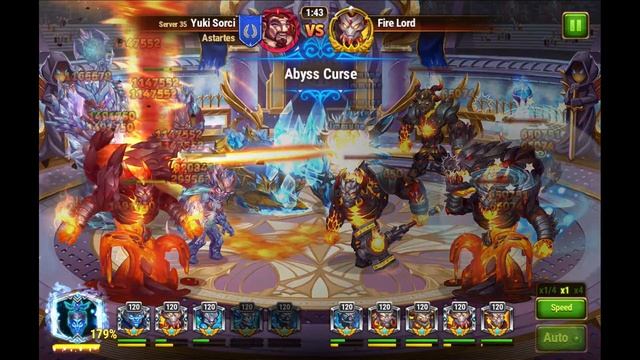 Hero Wars Facebook - Tournament of Elements - Fire Lord - 20201207 смотреть онлайн