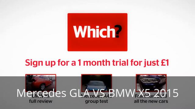 Mercedes GLA VS BMW X5 2015