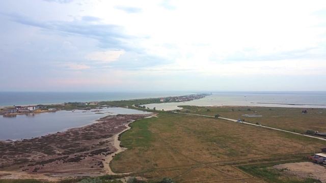 Крым. Что представляет из себя с. Поповка и п. Мирный где находятся пляжи с белоснежным песком смотреть онлайн