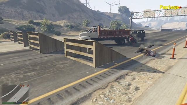 GTA V Traffic Ramp Fun Part 2 смотреть онлайн