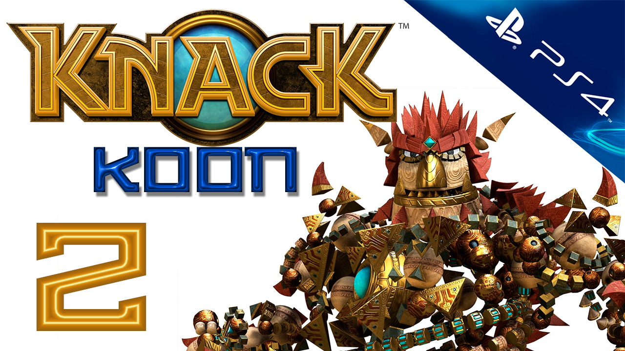 Knack (Нэк) - Кооператив - Прохождение игры на русском [#2] | PS4 (2013 г.)