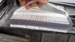 Установка - замена салонного фильтра Шевроле Ланос