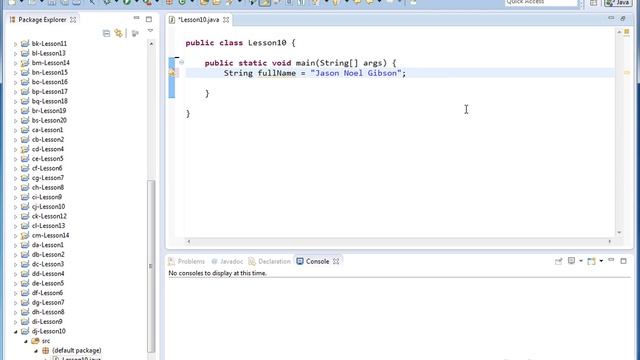 Lesson 10 - Mastering Java - Determining If Two Strings Are Equal смотреть онлайн