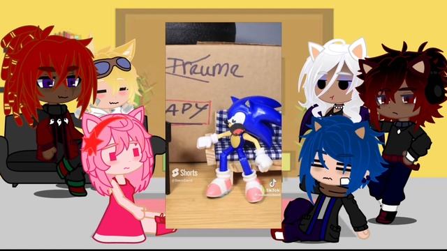 Sonic and his friends + shadow react to @SonicDavid (read description) смотреть онлайн