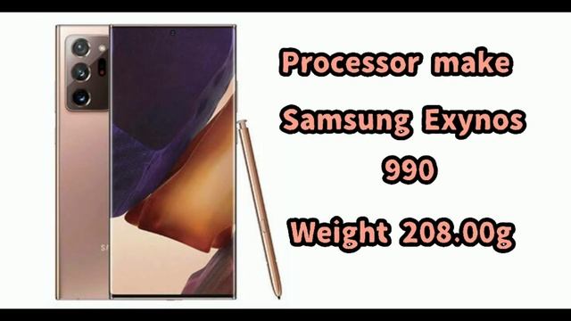 Galaxy note 20 Ultra 5G mobile Specifications//Tech ismart// The review of Samsung note 20 Ultra 5G смотреть онлайн