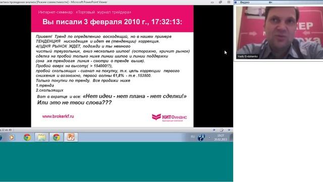 Практика проведения анализа и дневник трейдера смотреть онлайн