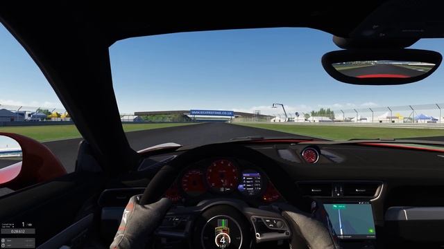 Porsche Carrera S - Silverstone National World Record 1:01:537 - Assetto Corsa смотреть онлайн