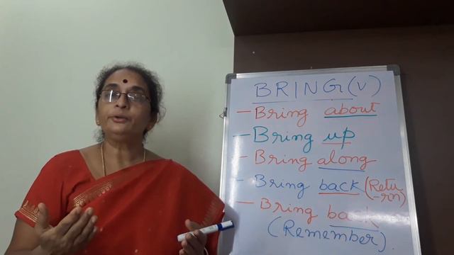 Bring- Select Phrasal Verbs,Usage,Learn and Use English Series by Mrs.KLC Devi,Lecturer in Eng SRRC смотреть онлайн