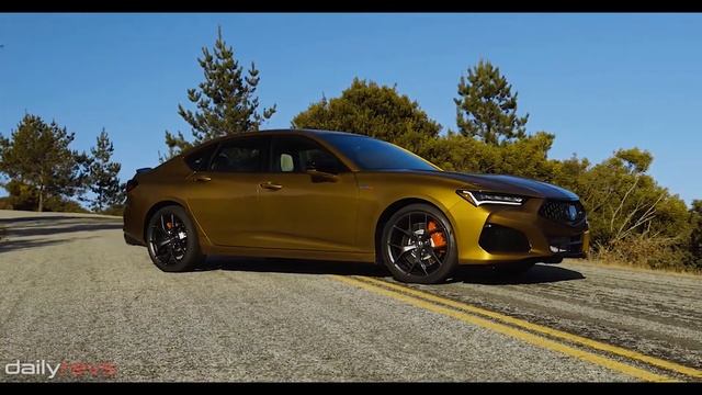 2021 Acura TLX Type S | Tiger Eye Pearl | Design & Spec смотреть онлайн