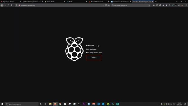 Traefik v2.2 default page 404 exemplo - Raspberry pi 4 - kubernetes - omv - pihole - Vue js смотреть онлайн
