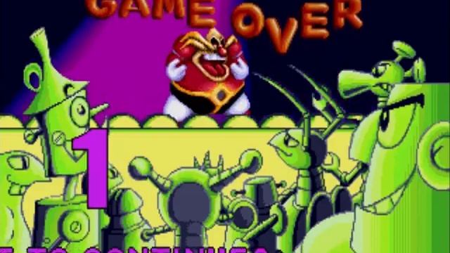 Game Over Screen + Music - Dr. Robotnik's Mean Bean Machine смотреть онлайн