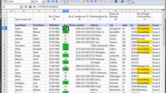 23- Libre Office - Calc, Open Office -- Calc, Excel Tutorial -- Conditional Formatting смотреть онлайн