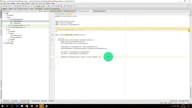 Android studio create custom pop up window or dialog fragment in Hindi / Urdu смотреть онлайн