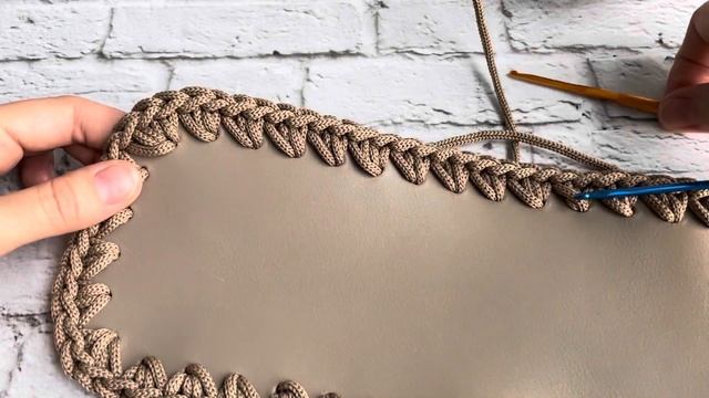 СУМКА ШОППЕР КРЮЧКОМ смотреть онлайн