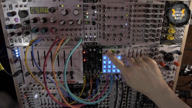 Livestock Electronics Maze REVIEW How-To Modular Synth Matrix Mixer смотреть онлайн