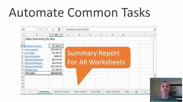 Excel Macros And Vba: Free Training Series смотреть онлайн