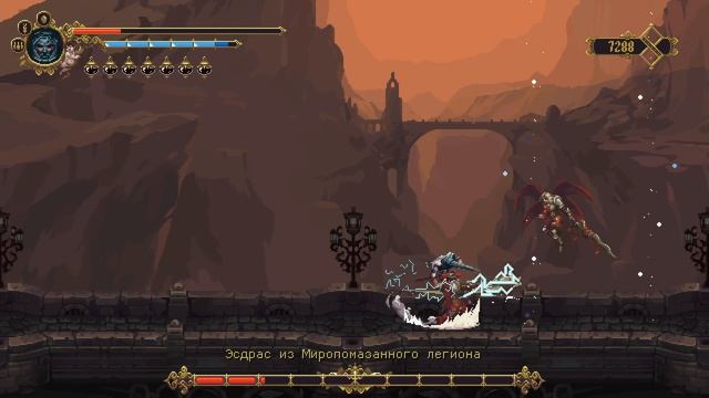 Прохождение Blasphemous [07] - Эсдрас из Миропомазанного легиона смотреть онлайн