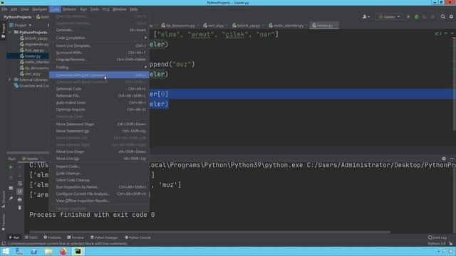 Python 3 Dersleri 13 - Listeler (Lists) смотреть онлайн