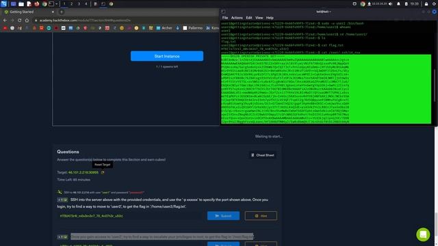 HTB Getting started Privilege Escalation смотреть онлайн