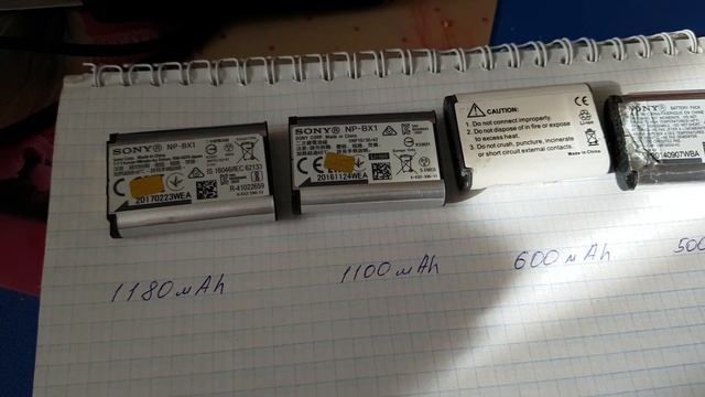 Выбор аккумуляторов SONY NP-BX1 смотреть онлайн