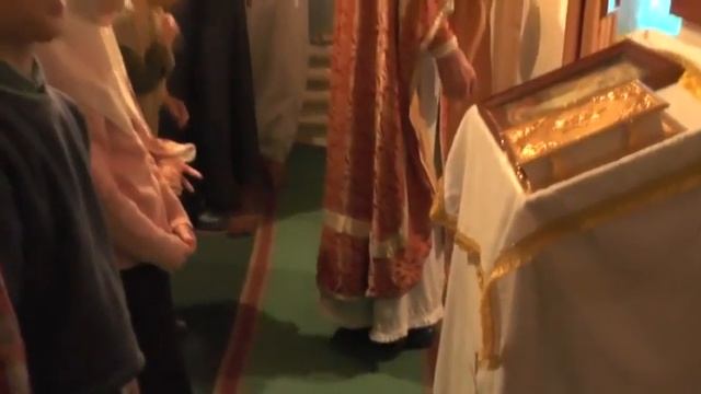 Литургия, причастие, благодарственный молебен 04 01 2015 смотреть онлайн