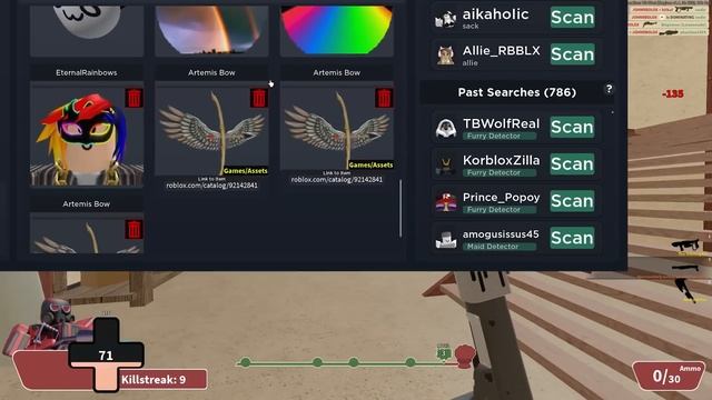 this roblox game called me a furry.. смотреть онлайн