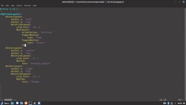 How to use AnchorLayout to build Drawing Application interface смотреть онлайн