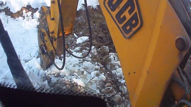 Рыхление скальной породы зимой смотреть онлайн