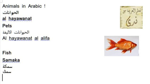 Talk to me in Arabic Live 6 ! Animals in Arabic ! смотреть онлайн